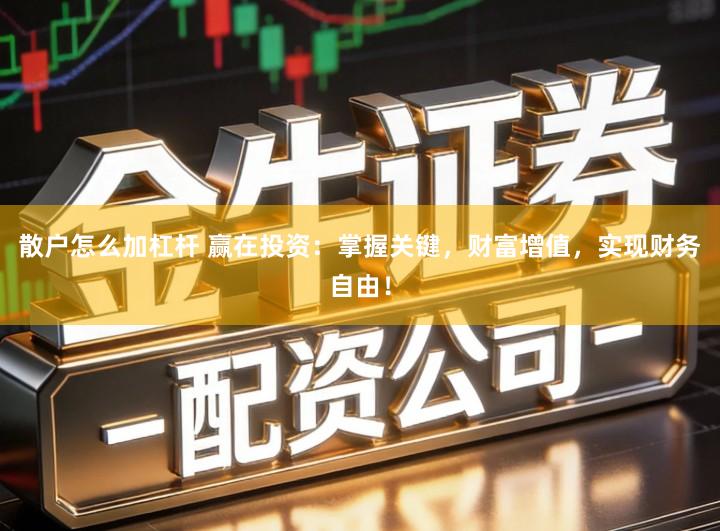 散户怎么加杠杆 赢在投资：掌握关键，财富增值，实现财务自由！