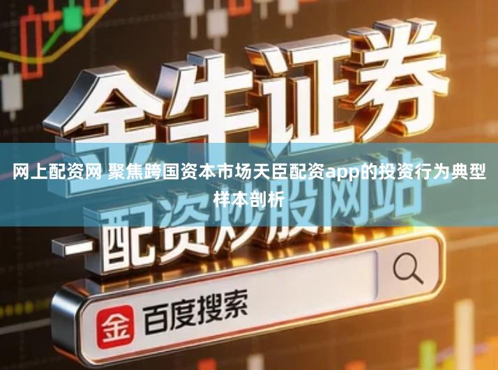 网上配资网 聚焦跨国资本市场天臣配资app的投资行为典型样本剖析