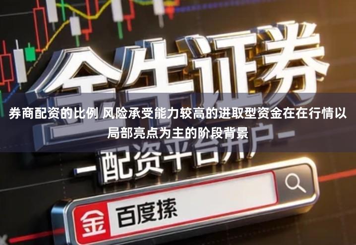 券商配资的比例 风险承受能力较高的进取型资金在在行情以局部亮点为主的阶段背景